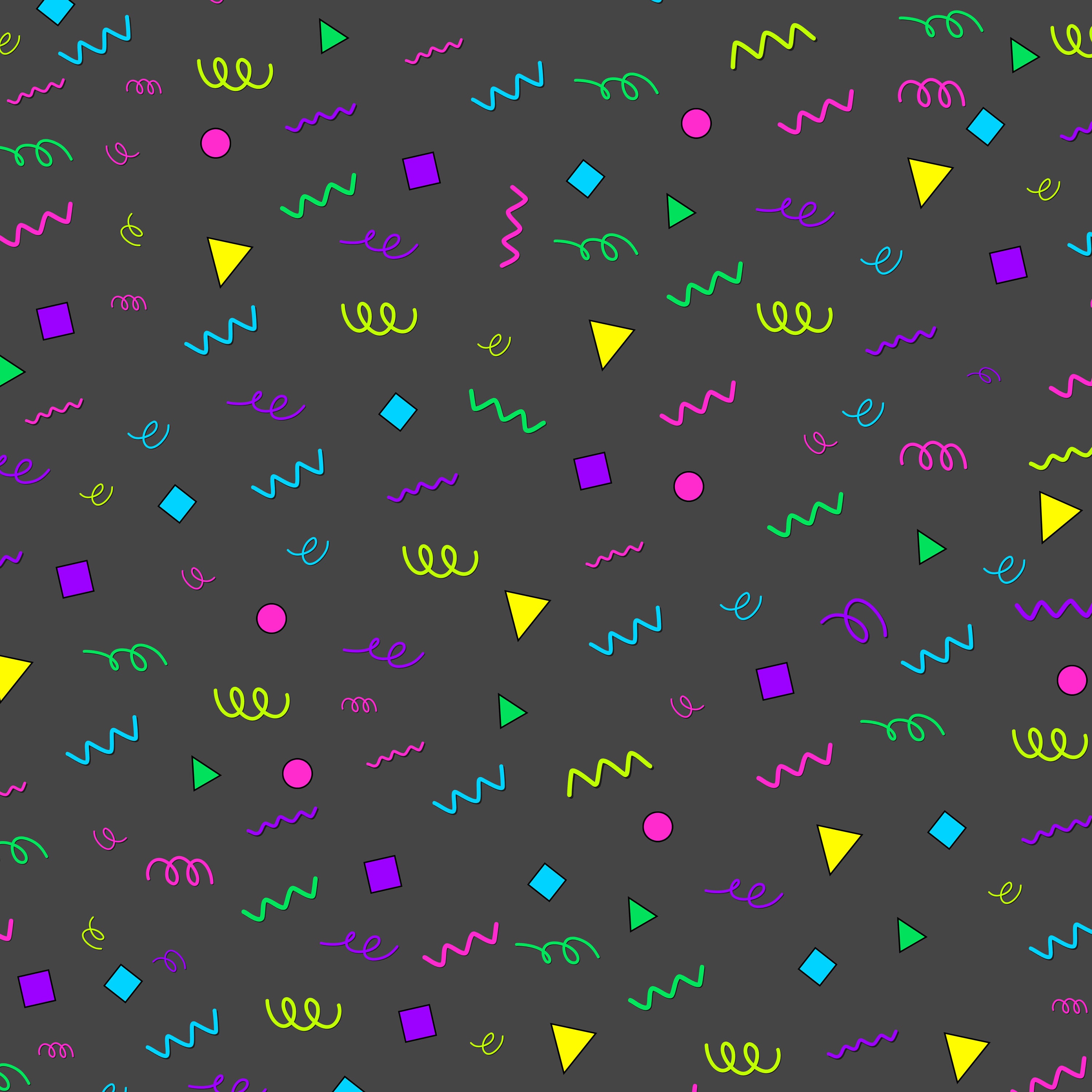 Black 90s Background 90s Aesthetic 90s Style 90s Patterns 90s Colors