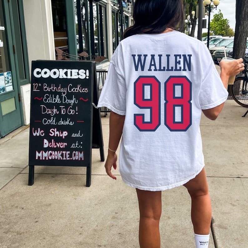 98 Braves Shirt Morgan Wallen Shirt Country Music Shirt - Etsy