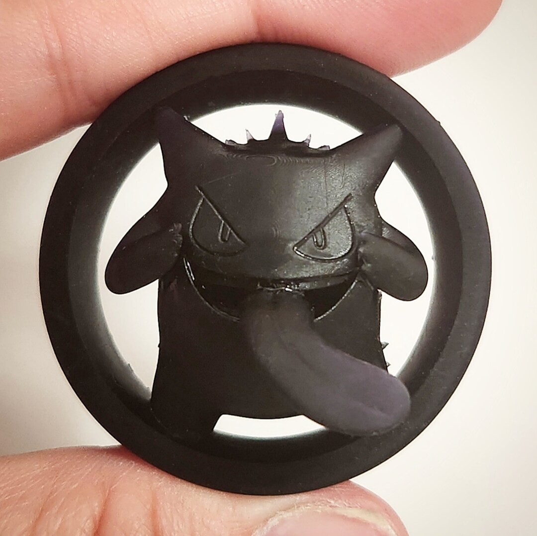 Pair of Anime Ghost Tunnels, Plugs Double Flare Ear Gauges for