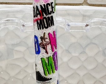 Dance Mom InkJoy Gel Glitzer Gelstift | Geschenk für Tänzer | Geschenk für Sie Handgefertigtes Geschenk für Tanzende Mütter | Einzigartiger Tanz inspirierter Schreibstift