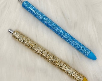 Aanpasbare glitter InkJoy gelpen handgemaakte perfecte kous Stuffer kerstcadeau Sparkly Holiday Pen cadeau voor haar leraar cadeau