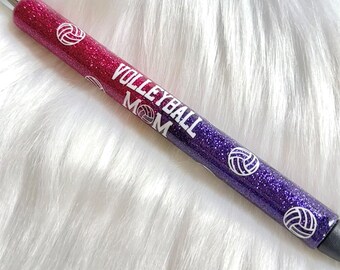 InkJoy Gel Glitter Pen Spike Set springen High School oder College Volleyball Gelstift Geschenk für Mutter Volleyball Platz Sport Mom