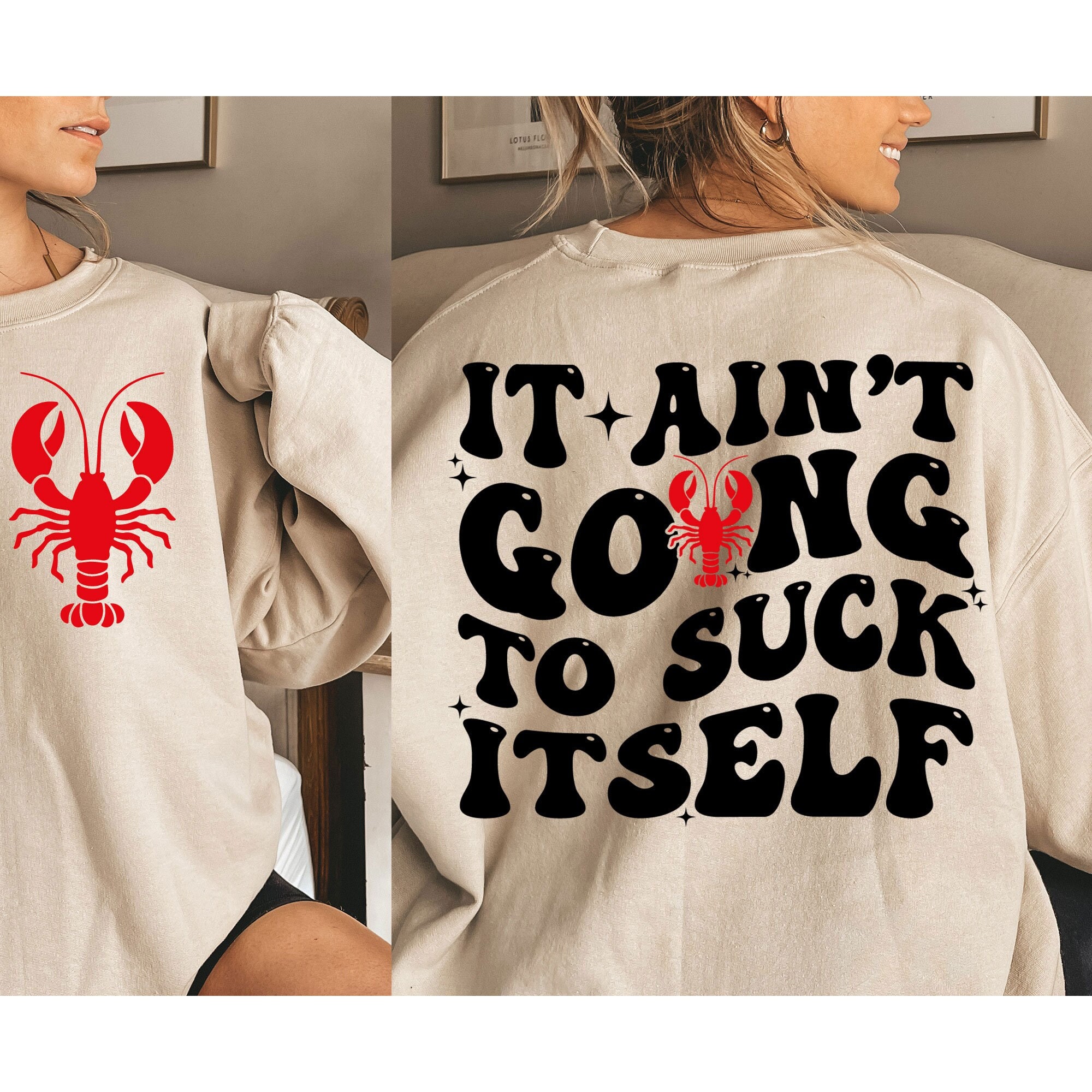 It Aint Going to Suck Itself Svg Crawfish Quote Crawfish Etsy