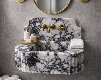 Custom sink project for Jessica 24”x16x7” 7” backsplash