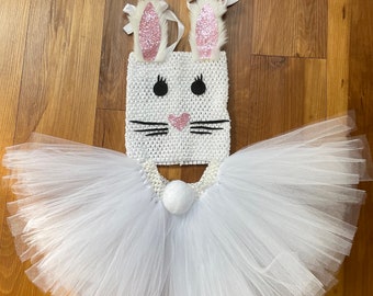 Bunny Tutu Halloween birthday toddler kids costume