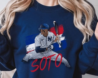 Juan Soto Yankees Sweatshirt for Dominican Republic Baseball Fans Juan Soto Sweater for Dominican Yankees Fans