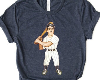 Joe Dimaggio Yankees Vintage Tshirt Gift for Yankees Fans Baseball Legends Perfect Gift For Baseball Lovers