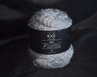 Hilo Spark K + C (Punto y Ganchillo) - Gris Plata