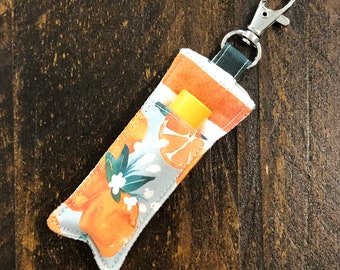 ORANGES - Lip Gloss Holder | Chapstick Holder | Lip Balm Holder | Clip-On Lip Gloss Holder | Clip-On Lip Balm Holder