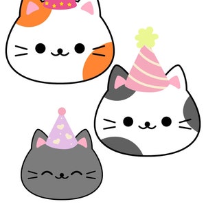 Cats in Hats - Printable Party Décor