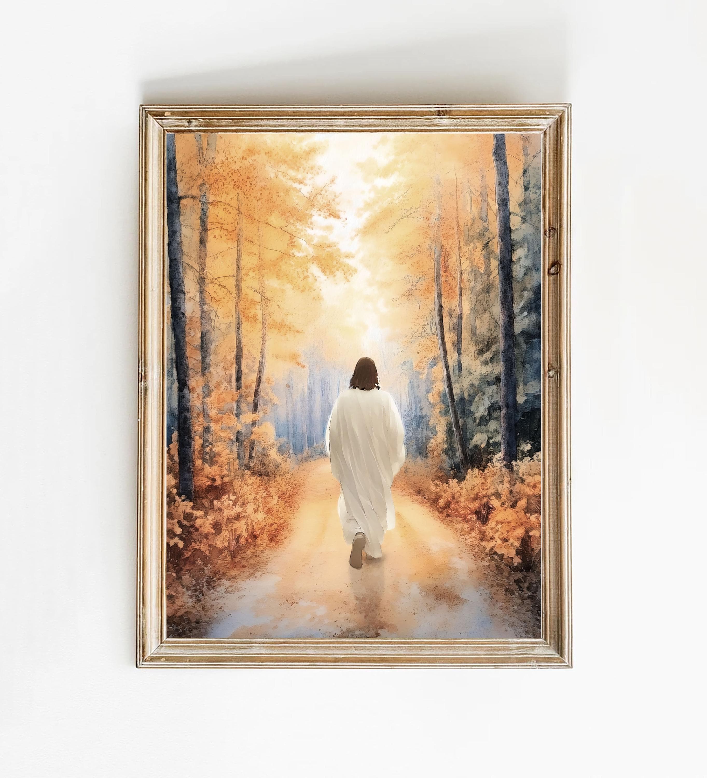 Jesus Christ 4 Seasons Spring, Summer, Autumn, Winter Jesus on the ...