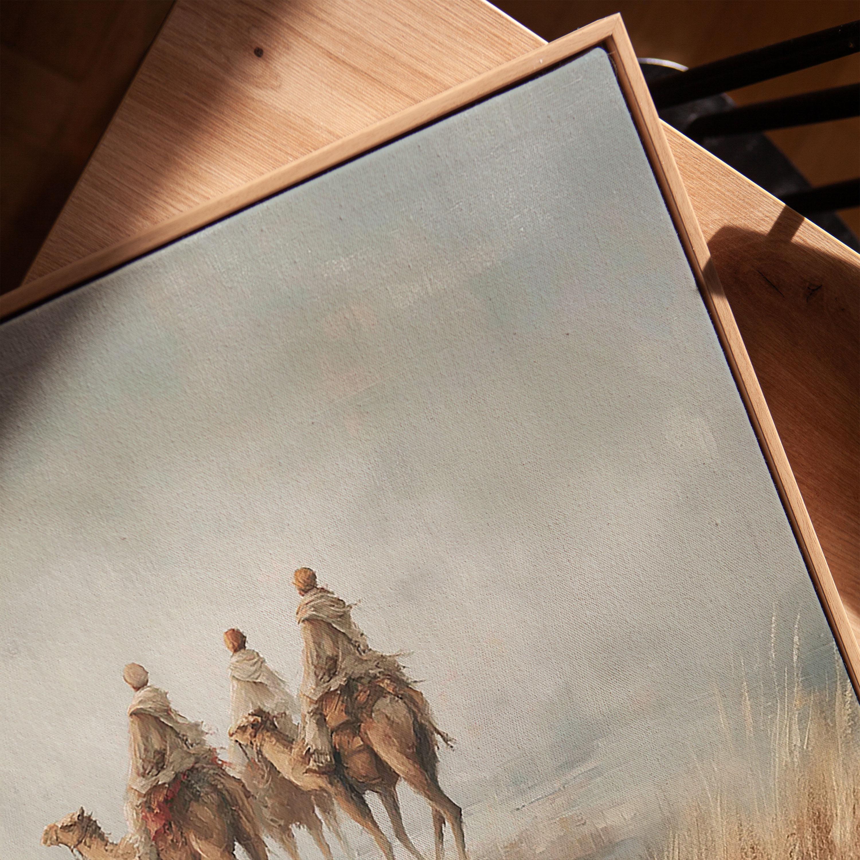 Three Wise Men Nativity Canvas Print: Muted Christmas Wall Art - Etsy