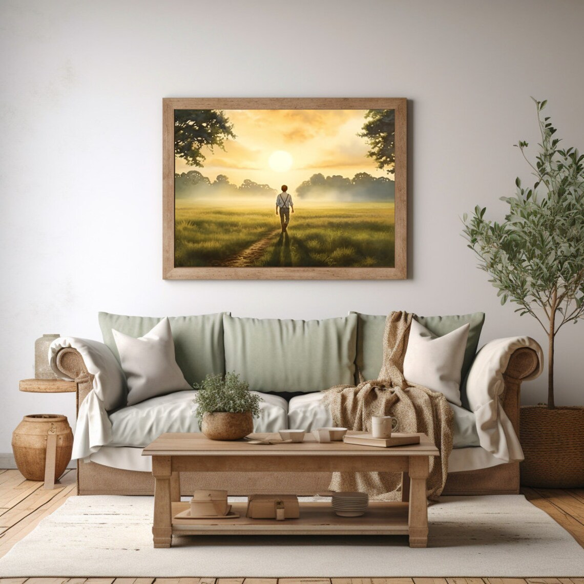 Sacred Grove Joseph Smith Prayer Christian Wall Art Religious Print ...