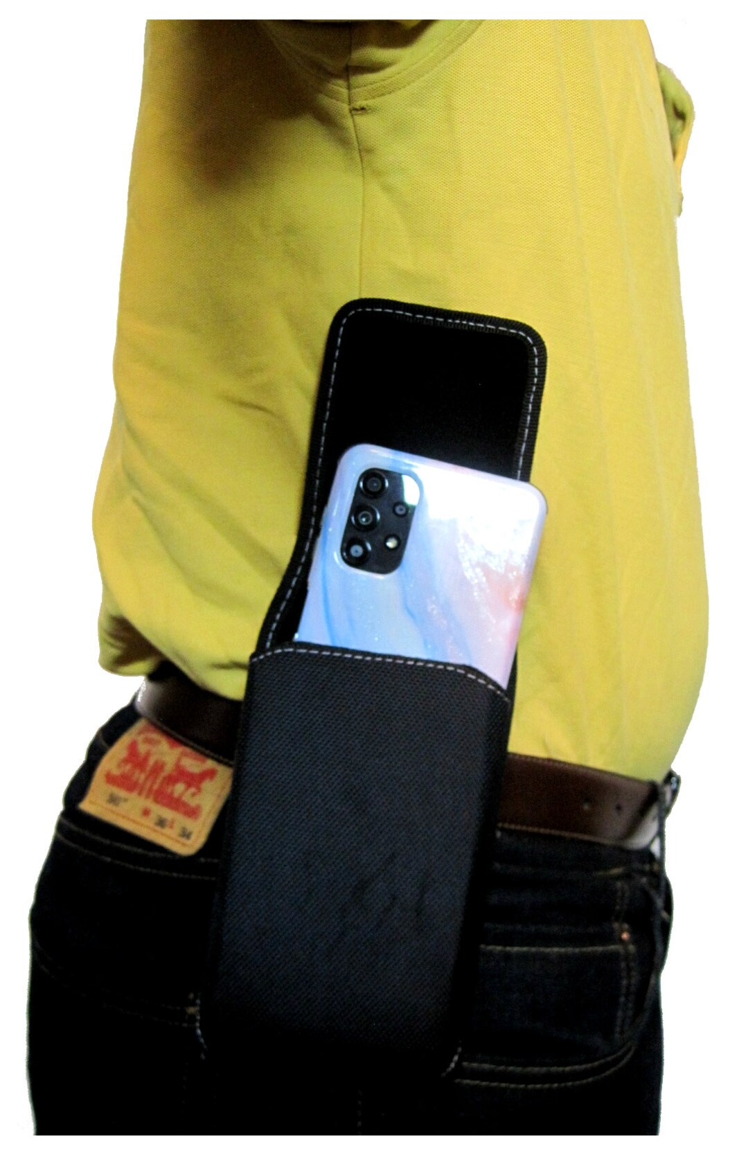 Mgbca Nylon Phone Holster Pouch for Motorola Moto G Pure, Belt