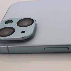 Mgbca Optic Shield Metal Camera Lens Glass Protector For iPhone 16/15 Plus  /iPhone 16/15 , 9H Premium, Anti-Scratch Full Coverage