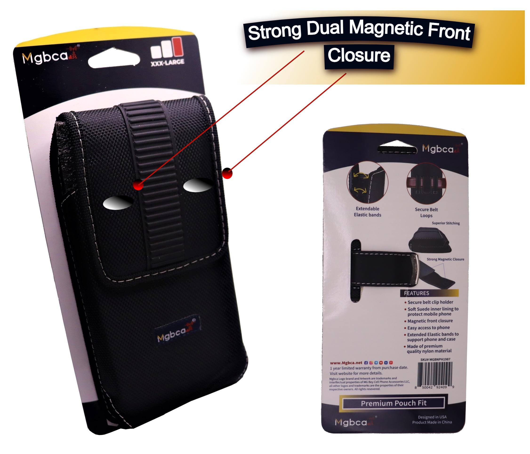 Mgbca 携帯電話ポーチ Samsung Galaxy S25 S24 S23 S22 S21用