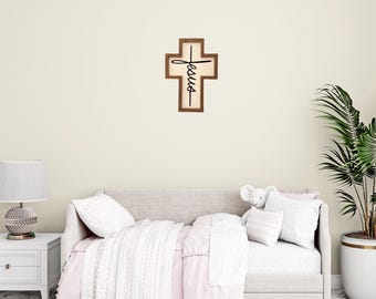 Cruz de Jesús estilo granja