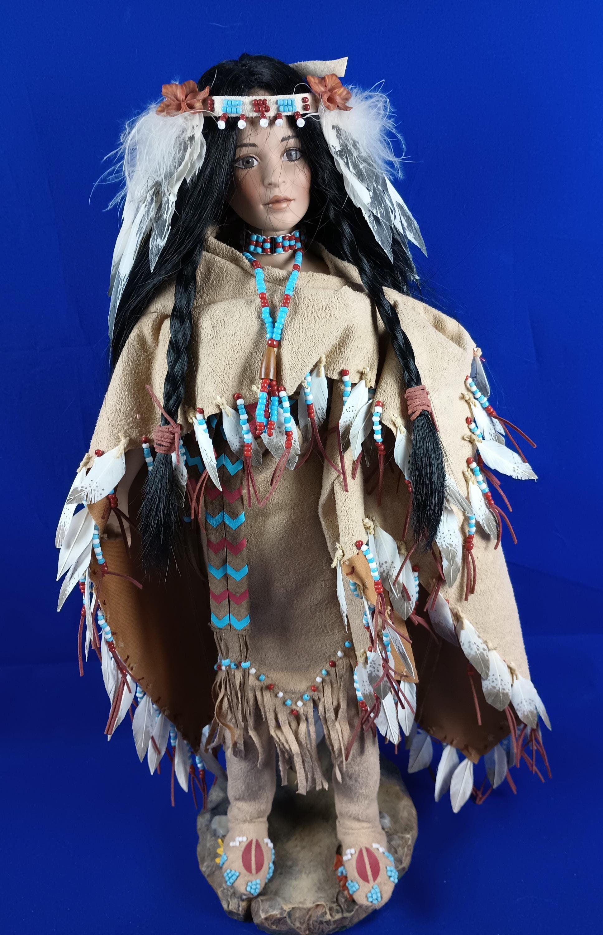 Native American Indian Porcelain Dolls Paradise Galleries