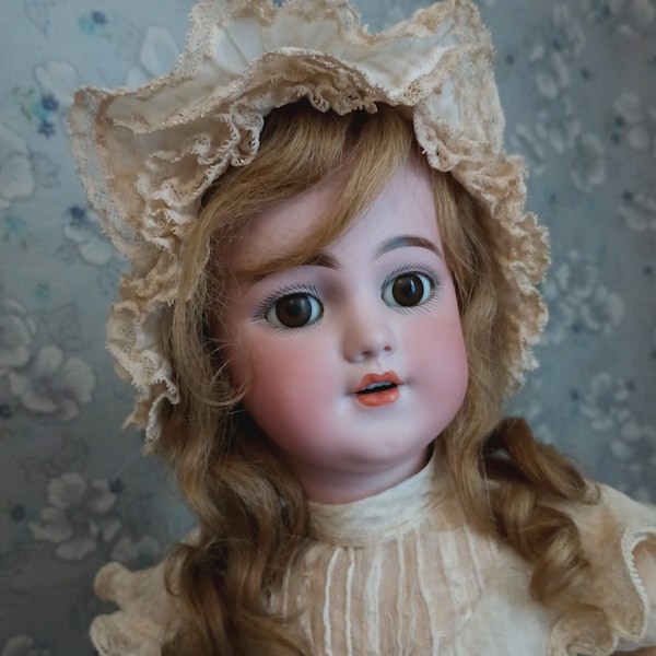 Rare Simon & Halbig 1249 Santa Antique Doll 19"