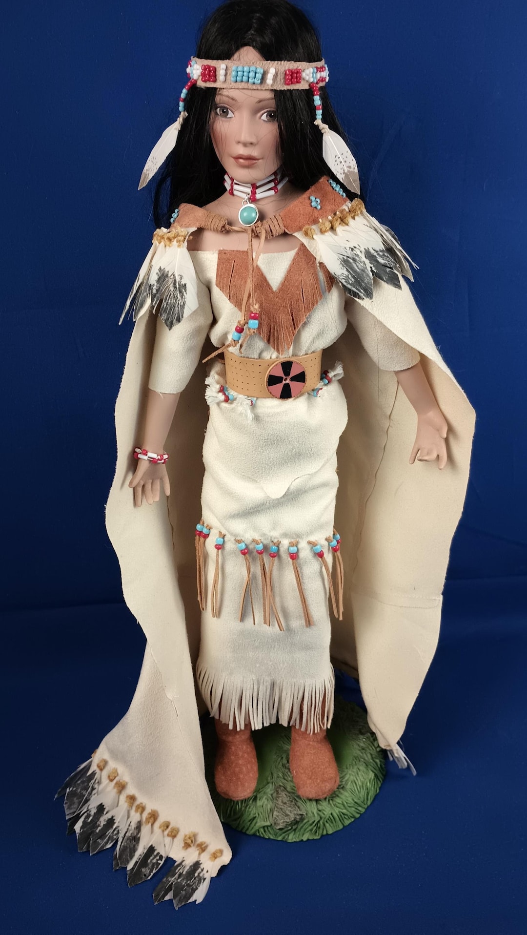Native American Porcelain Dollsnull