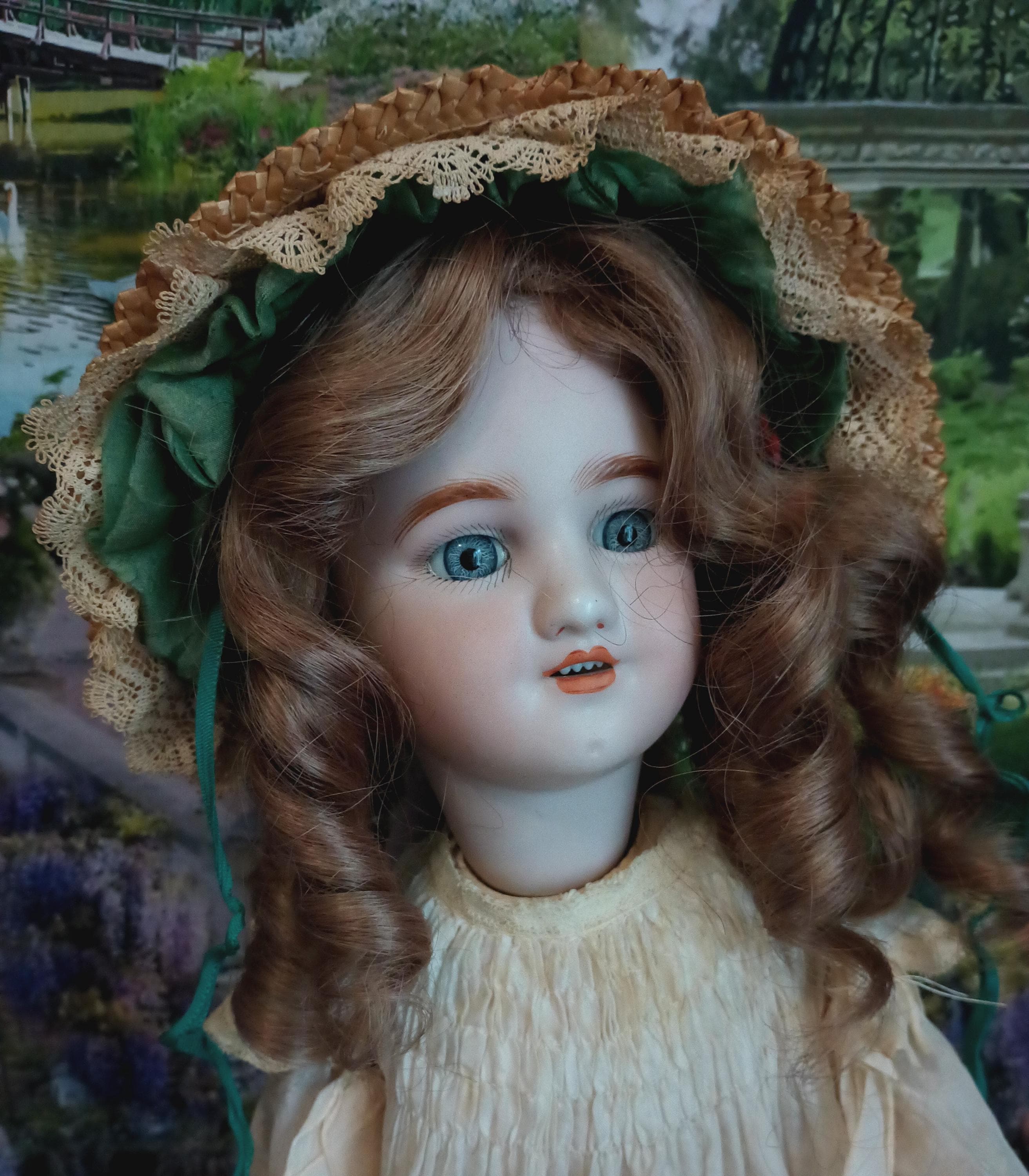 Simon halbig doll - Etsy 日本 ビスクドールCM bergmann/Simon&Halbig60cm