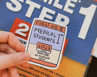 USMLE First Aid Sticker for Medical Students