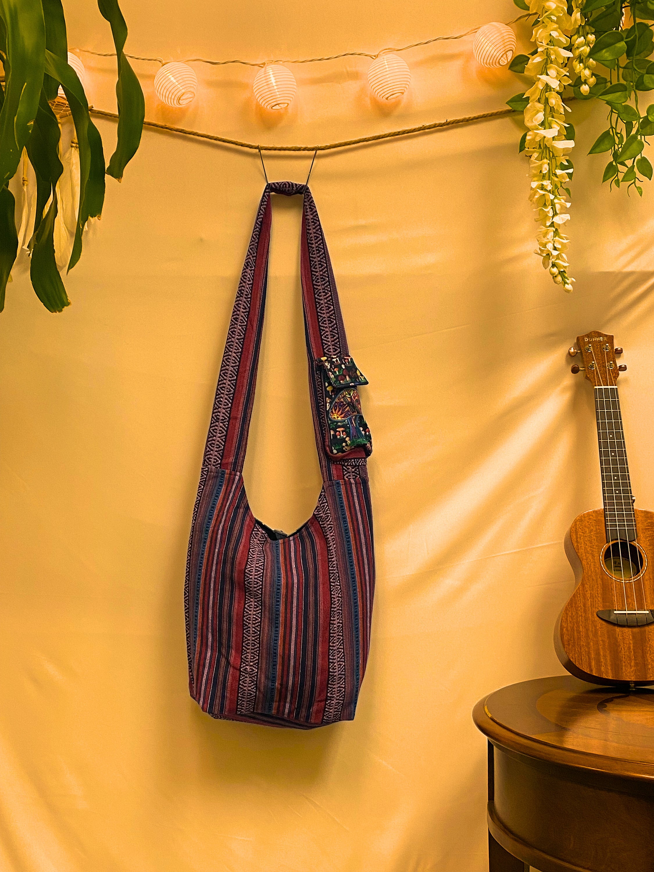 Mushroom Dragonfly Shoulder Bag: Boho Hippie Festival Bag - Etsy