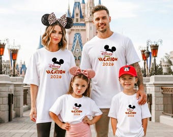 Family Vacation - Disney Family Vacation Matching t-shirts