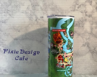 Magic Kingdom Map 20oz Tumbler