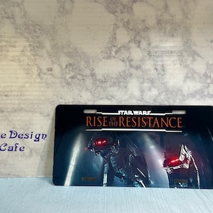 Hollywood Studios Ride - License Plates