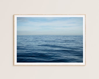 Fine Art Landschaft Print - Ozean Fotografie Minimal Nature Wall Art Home Decor