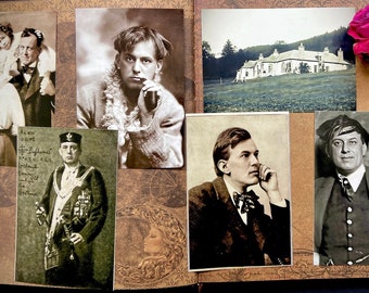 Aleister Crowley Boleskine House Photograph Collection: Restored Antique Prints