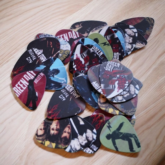 グリーン・デイのギターピック - グリーン・デイ - 5選 - Etsy 日本