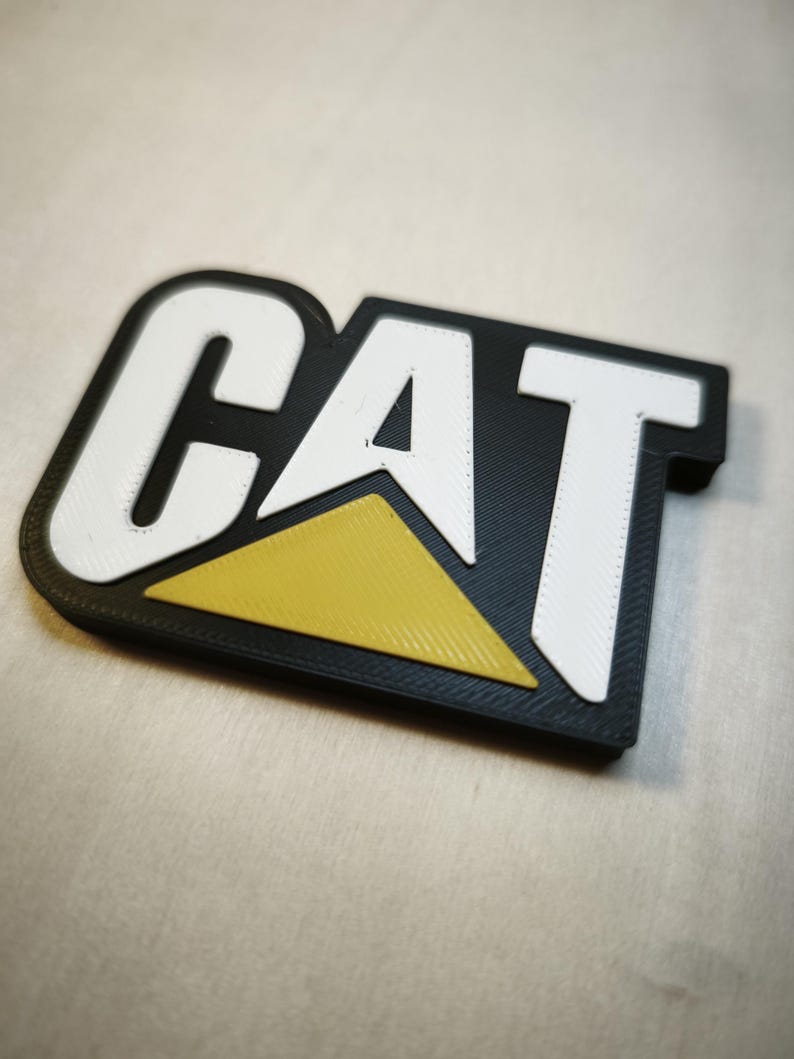 Logo LED decorativo | Lampada LED Caterpillar | Insegna con logo Caterpillar | Connessione USB 5V | Controller RGB immagine 7