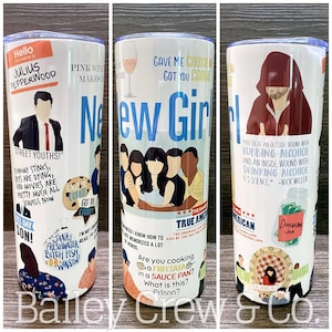 New Girl Stainless Steel 20oz Tumbler