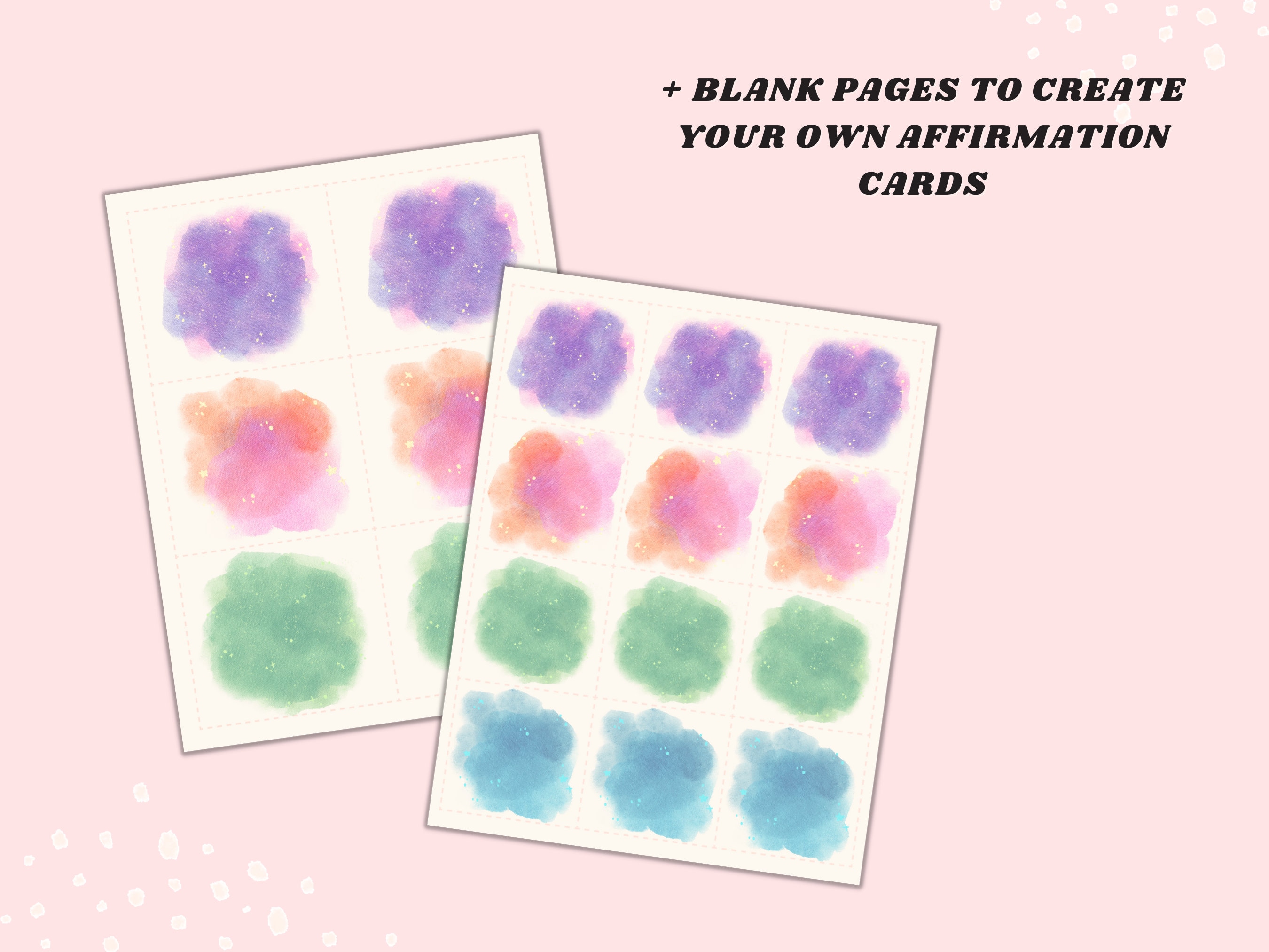 120 Affirmation Cards, Printable, Positive Affirmations for Women, for ...