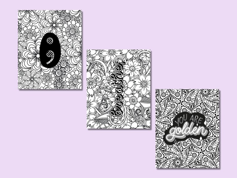 Semicolon Coloring Pages, Mental Health, Anxiety, Depression, Coloring ...