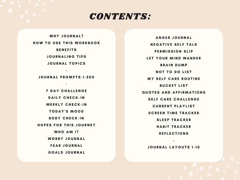 500 Journal Prompts, Journal Prompts for Mental Health, Beginners, Deep ...