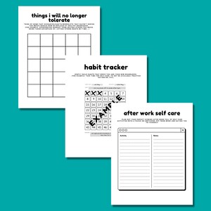 Boundaries at Work Workbook Bundle, Workplace Boundaries, Setting ...