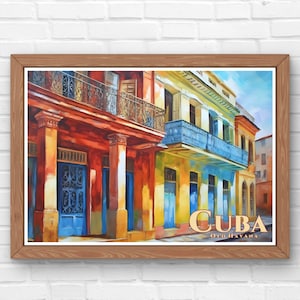 Cuba Digital Download - Commercial Use - Cuba Wall Art - Cuba Home Decor - Cuba Travel Poster - Cuba Poster - Cuba Wall Decor - Gift Idea