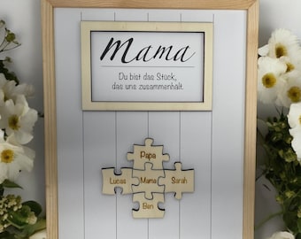 Personalisierter Bilderrahmen zum Muttertag, Muttertagsgeschenk, Oma Geschenk , Personalisiertes Geschenk, Muttertag, Mutter