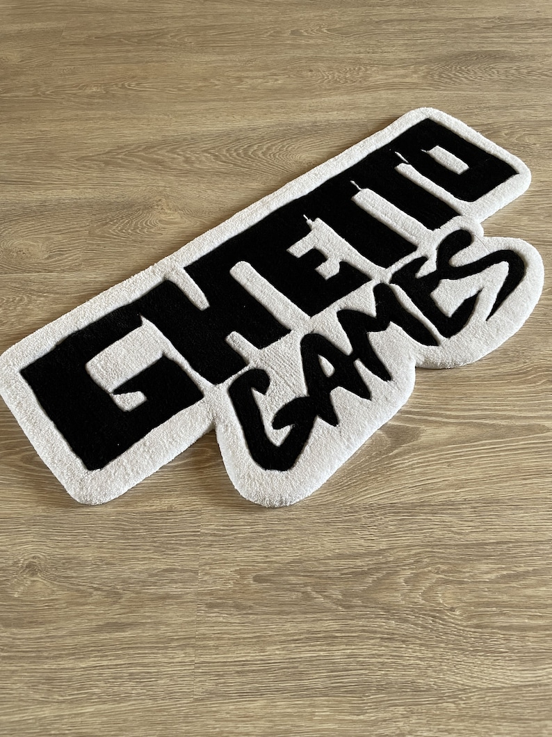 Custom Logo Tufting Rug Etsy