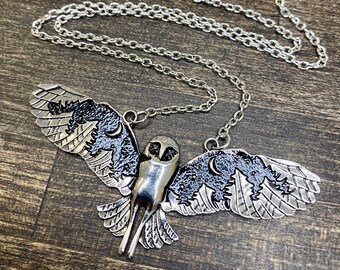 Owl necklace