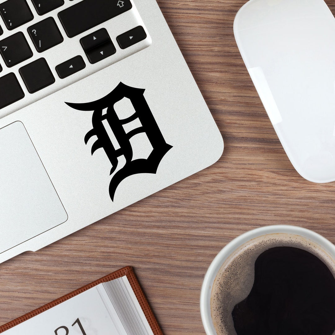Detroit D Logo Decal Etsy