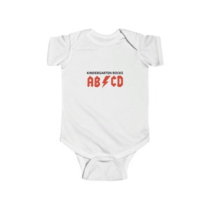 ABCD Rocks Infant onesie