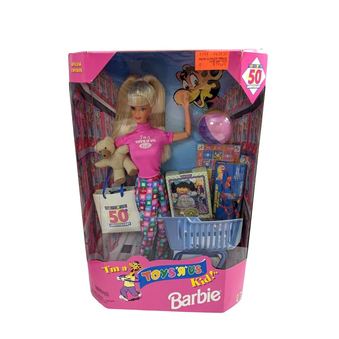 I'm a Toys r Us Kid Barbie Special Edition Etsy