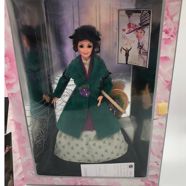 Barbie My Fair Lady Eliza Flower Girl 1995 Hollywood Legends Box Wear NRFB