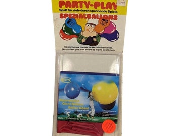 Vintage West Germany Giant Play Balloon Party-Play Spezialballons NOS 98 in circ