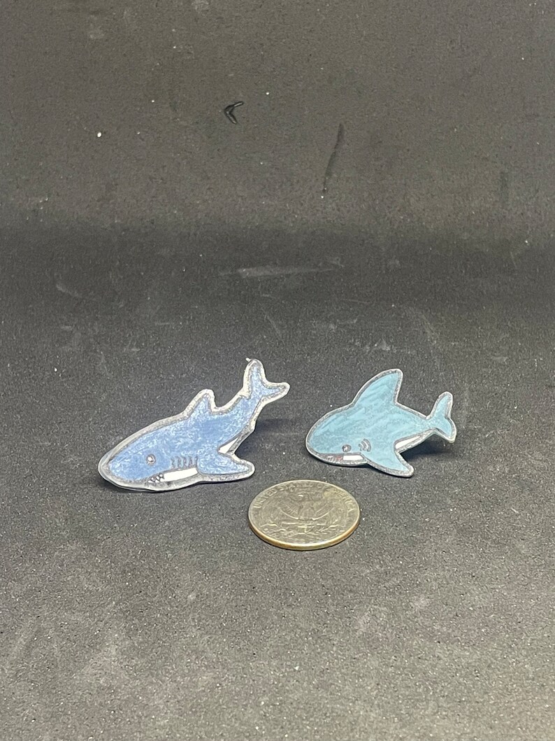 Shrinky Dink Ikea Shark Pins - Etsy