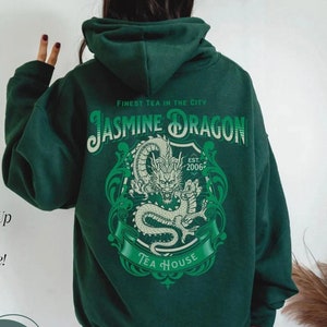 Anime Hoodie Dragon Tea Shop Anime Girl Shirt Gift for Him Anime Streetwear Anime Fan Art Harakiri Kawaii